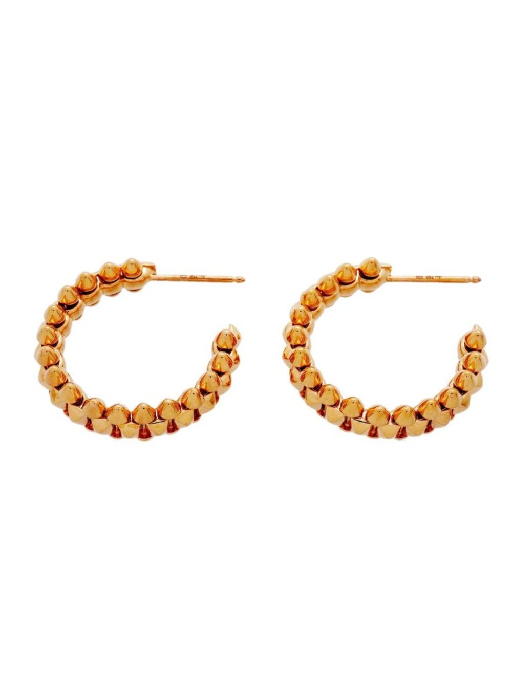 Cartier Earrings Crush Hoop Small 18k Pink Gold